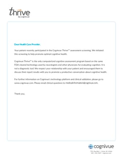 Thrive_HCP Letter for LAUNCH